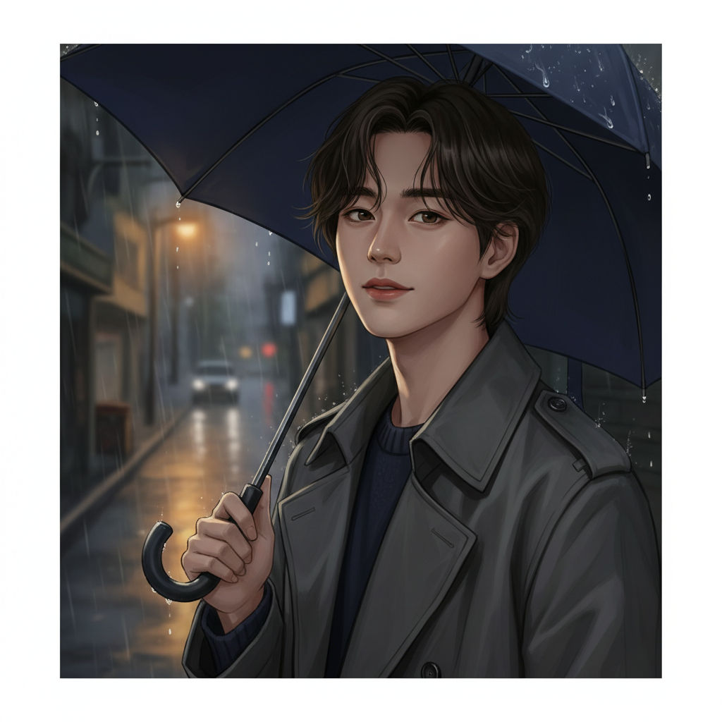 연우 (비 오는 밤 우산 같이 쓴 사람)